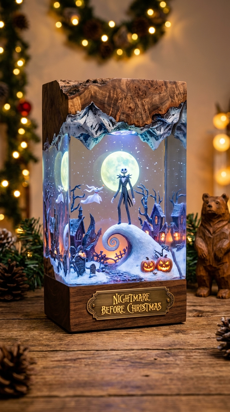 Nightmare Before Christmas Lamp