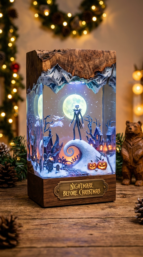 Nightmare Before Christmas Lamp